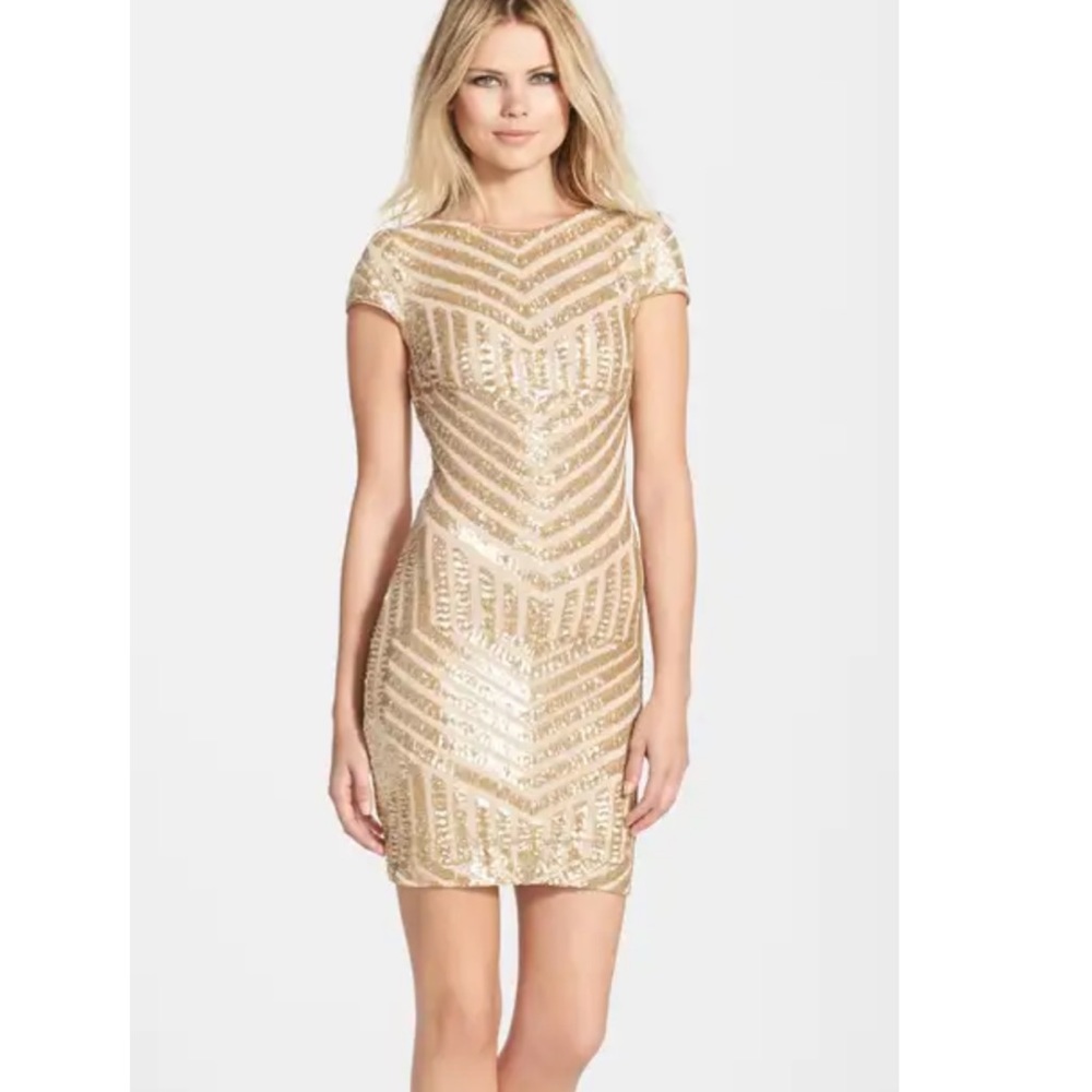 Dress the Population Tabitha Sequin Minidress
